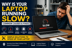 Read more about the article Why Is Your Laptop Running Slow? Common Causes & Fixes
